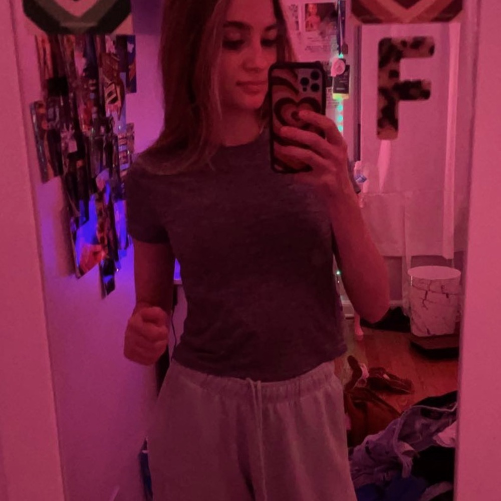 SO Gray Athletic Tee